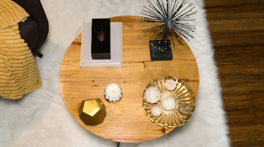 Coffee table styling